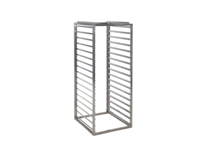 RVS binnenrek voor isolatiecontainer 720 liter - 17 opnames - Gastronorm (2/1)