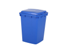 Couvercle à poser - pour conteneurs de pré-tri / bacs emboîtables de 90 litres - bleu - 2