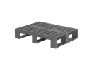 Demi palette EURO type CR2 (sans bords - 3 semelles) - 1