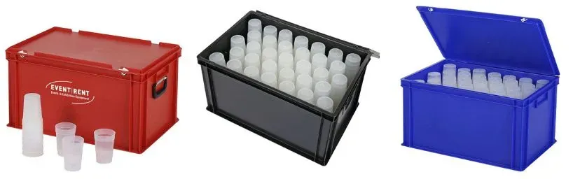 Plastic cupboxes