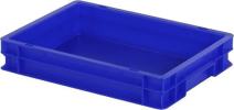 Blauwe bakken product