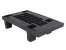 Palette en plastique (600 x 400 mm - 4 pieds - emboîtable) - 4