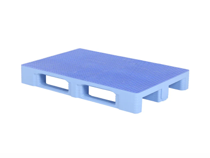 Euro pallet - TC1 - 1200 x 800 mm - with Anti-slip top deck - lightblue