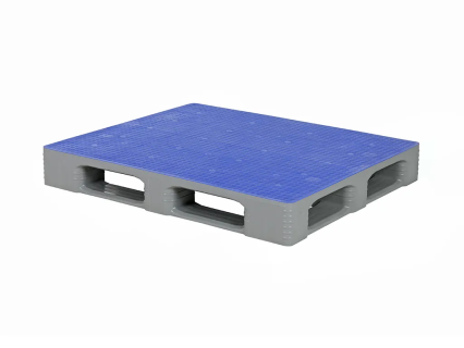 Industrial pallet - TC3-5 - 1200 x 1000 mm - with Anti-slip top deck - grey