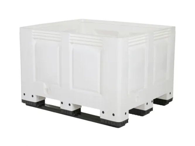 Witte palletboxen