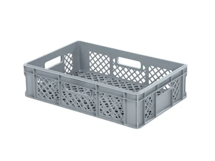 Stapelkrat Euronorm R115X - hittebestendig - 600 x 400 x H 160 mm (versterkte bodem)