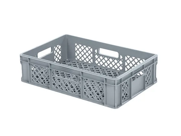 Stacking crate R115X - 600 x 400 x H 160 mm - Heat resistant