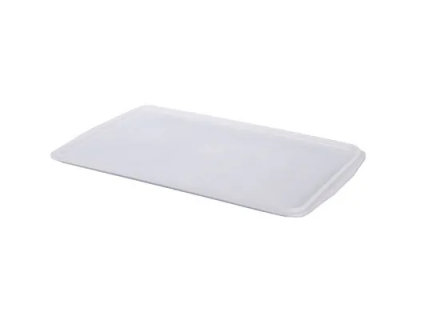 Lay-on lid - 660 x 440 mm - white