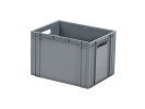 Caisse gerbable - 400x300xH273mm - gris - 1