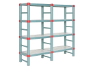 Kunststoffregal (Gastro-Regal) - 1683 x 410 x 1770 mm - 1