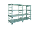 Rayonnage en plastique Euro - 2000 x 400 x 1520 mm - 1