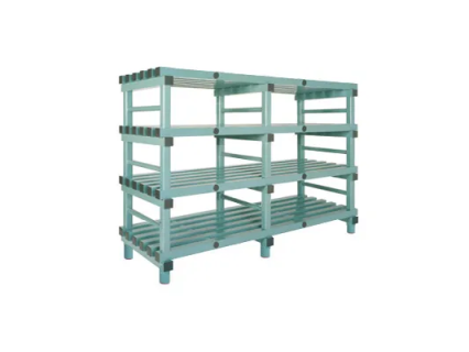 Plastic rack (Euro rack) - 1500 x 600 x H 1220 mm