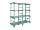 Rayonnage en plastique Euro - 1500 x 400 x 1820 mm - 1