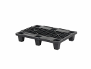 Palette export plastique - 800x600mm - 6 pieds - emboîtable - 1