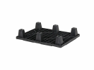 Palette export plastique - 800x600mm - 6 pieds - emboîtable - 4