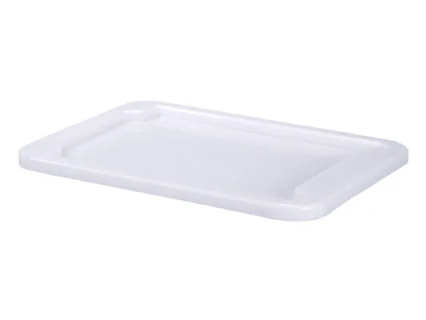 Lay-on lid - 800 x 600 mm - white