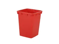 Conteneur de pré-tri - 90 litres - rouge