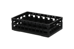 Clixrack casier à verres de 600 x 400 mm - hauteur maximale du verre 115 mm – Avec une cloison de 33 compartiments  – Ø de verre maximal 77 mm  - 1