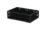 Clixrack casier à assiettes de 600 x 400 mm - Hauteur maximale de l'assiette 28 mm - avec une division en 3 x 12 compartiments - Ø maximal de l'assiette 145 mm - 1
