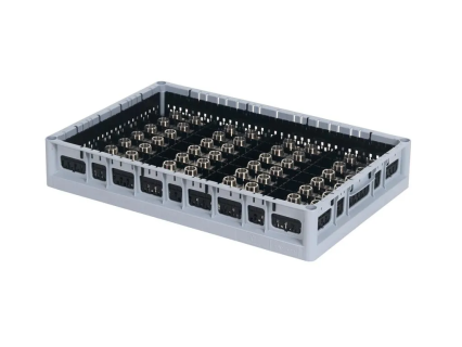 PP washing tray - side walls - low divider - Techrack