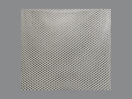 Grille de fond - maillage 8 x 8 mm - sur mesure - PA blanc naturel