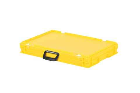 Valise - 600 x 400 x H 90 mm - Jaune