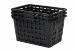 Caisse gerbable emboîtable - manne à linge sans brides - 795 x 545 x H 457 mm - 2