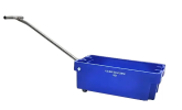 Tige de traction en acier inoxydable avec roue pour caisse à poissons de 25 et 40 kg - 2