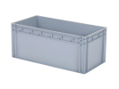 Bac gerbable Euronorm - 800 x 400 x H 338 mm - gris - 1