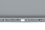 Couvercle à poser 1000x400mm - gris - 4