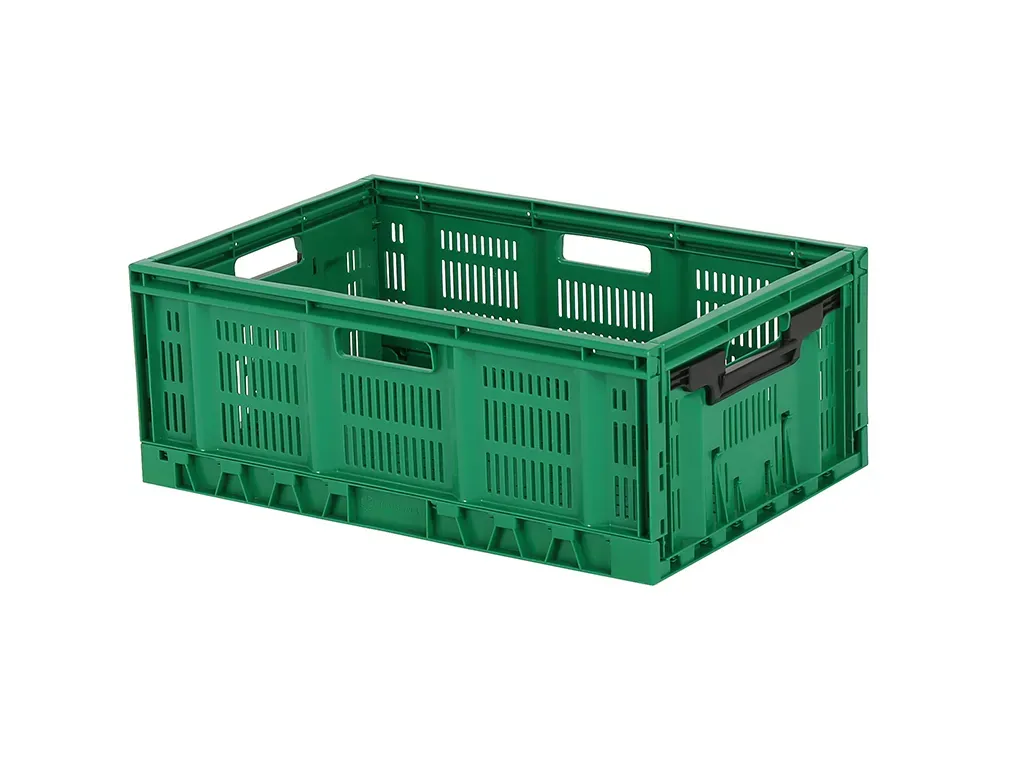 FRESH BOX klapkrat - 600 x 400 x H 233 mm - groen