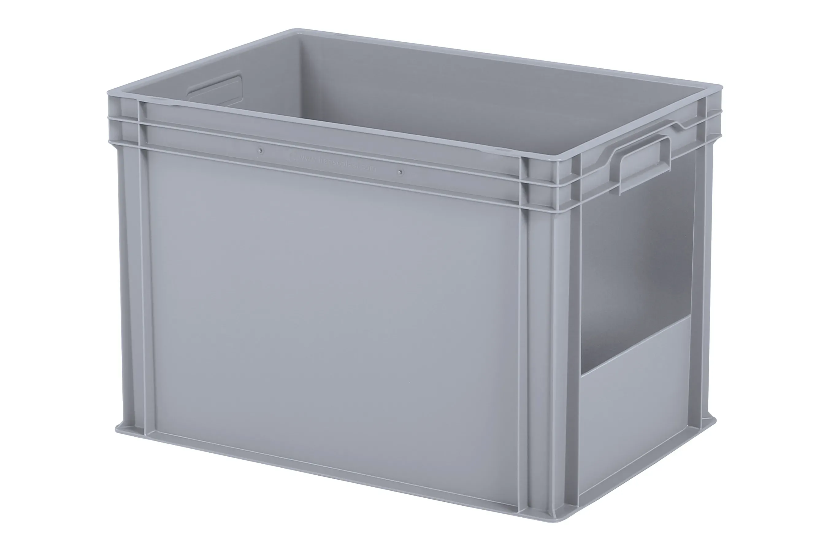 Euronorm plastic storage bin - 600 x 400 x H 425 mm