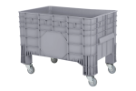 Caisse-palette en plastique MINI BOX - 1040 x 640 x H 740 mm - sur roues - 1