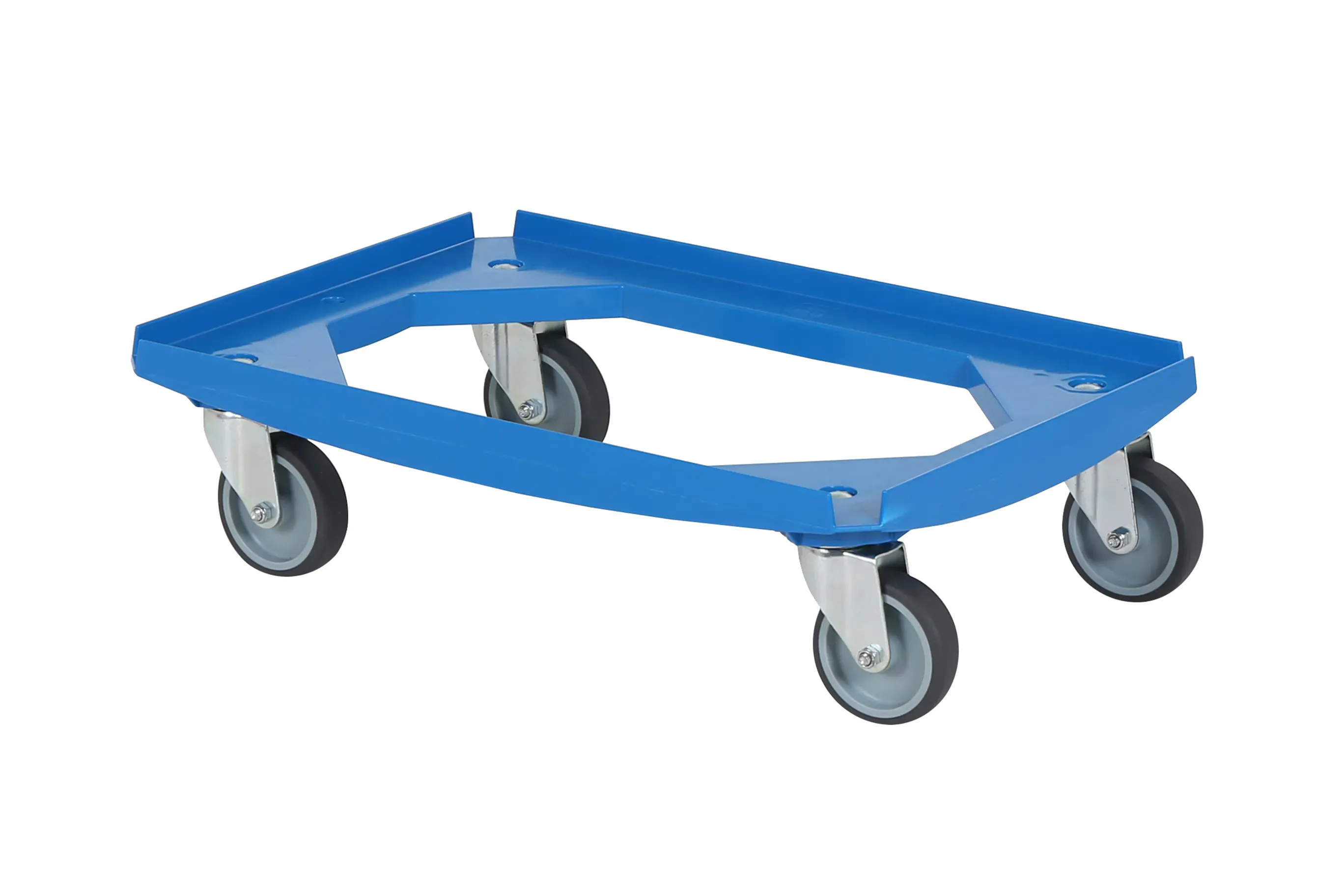 Plastic trolley (615 x 415 x 167 mm) - blue