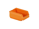 Sichtlagerkasten aus Kunststoff - 170 x 105 x H 75 mm - Orange - 1