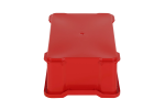 Bac gerbable Euronorm UNIBOX - 600 x 400 x H 225 mm - rouge - 3