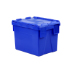 Bac de distribution - 400 x 300 x H 306 mm - bleu - 1