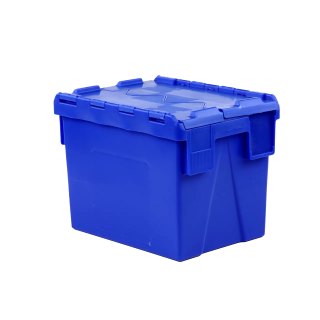 Distribution bin - 400 x 300 x H 306 mm - blue