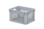 Caisse empilable légère - 400x300xH240mm - gris - 1