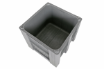 Caisse-palette en plastique - 775 x 800 x H740 mm - 3 semelles - fermé - 3