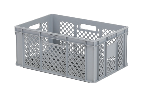 Stacking crate R126X - 600 x 400 x H 265 mm - Heat resistant