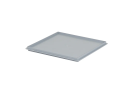 Scharnierdeckel 400x400mm grau