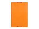 Bac gerbable avec couvercle - 600 x 400 x H 135 mm - Orange - (fond lisse) - 3