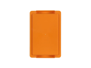 Bac gerbable Euronorm - 300 x 200 x H 118 mm - Orange (fond lisse) - 2