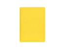 Bac gerbable / bac à assiettes - 400 x 300 x H 236 mm - Jaune (fond lisse) - 2