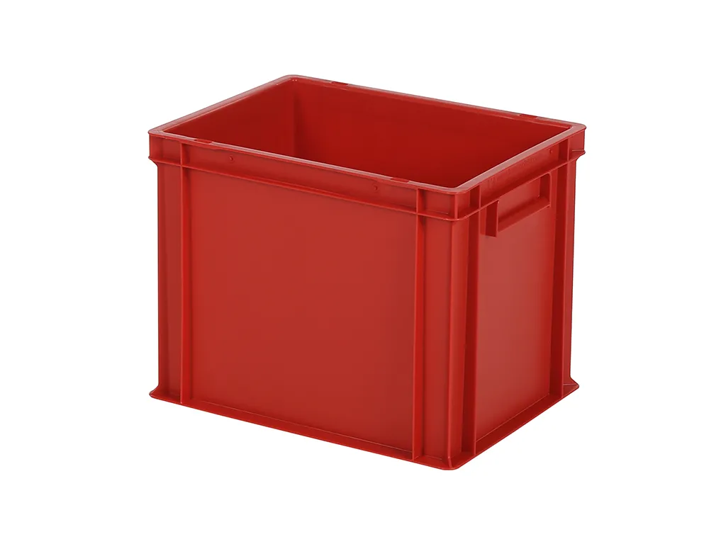 Stapelbak / bordenbak - 400 x 300 x H 320 mm (versterkte bodem) - rood