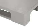 Palette industrielle type TC3 - gris (avec bords) - 2