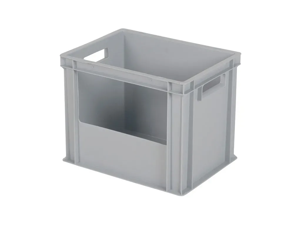 Euronorm plastic storage bin - 400 x 300 x H 320 mm