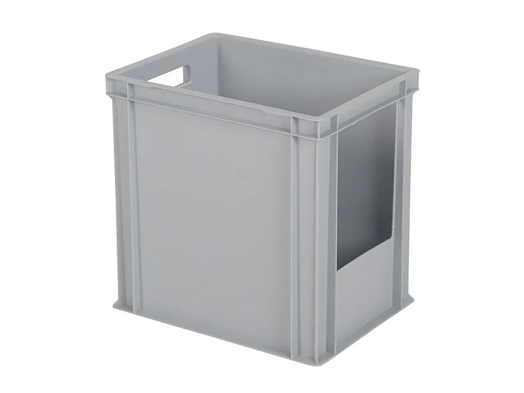 Euronorm plastic storage bin - 400 x 300 x H 400 mm