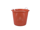 Manne industrielle / Manne à linge 55 litres - orange - 1